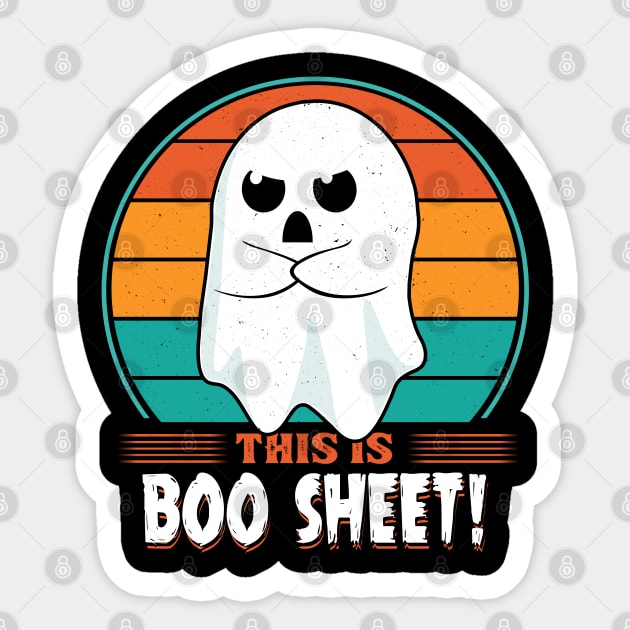 This Is Boo Sheet Sticker by ActiveNerd